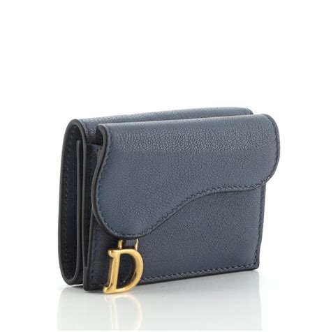 dior trifold wallet